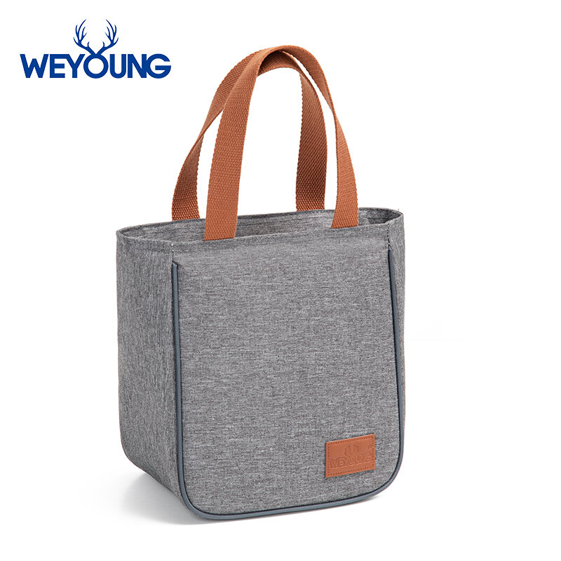 Women Portable Insulated Lunch Box Bag  Tote Family Travel Picnic Drink Fruit Food Fresh Lady Cooler Bento Bag
