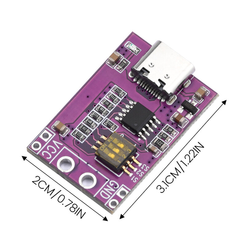 Tipo-c QC AFC PD2.0 PD3.0 a DC Spoof Scam, disparador de carga rápida, Detector de sondeo, USB-PD, fuente de alimentación para portátil, placa de cambio