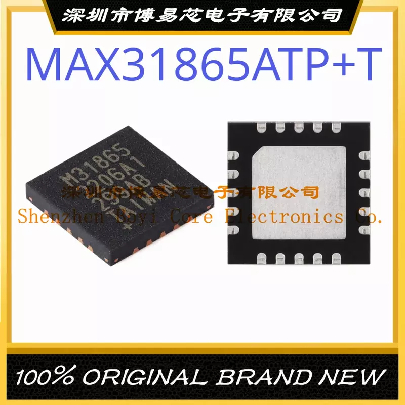 아날로그-디지털 변환 칩 ADC, MAX31865ATP + T 패키지, QFN-20 정품 IC, 신제품