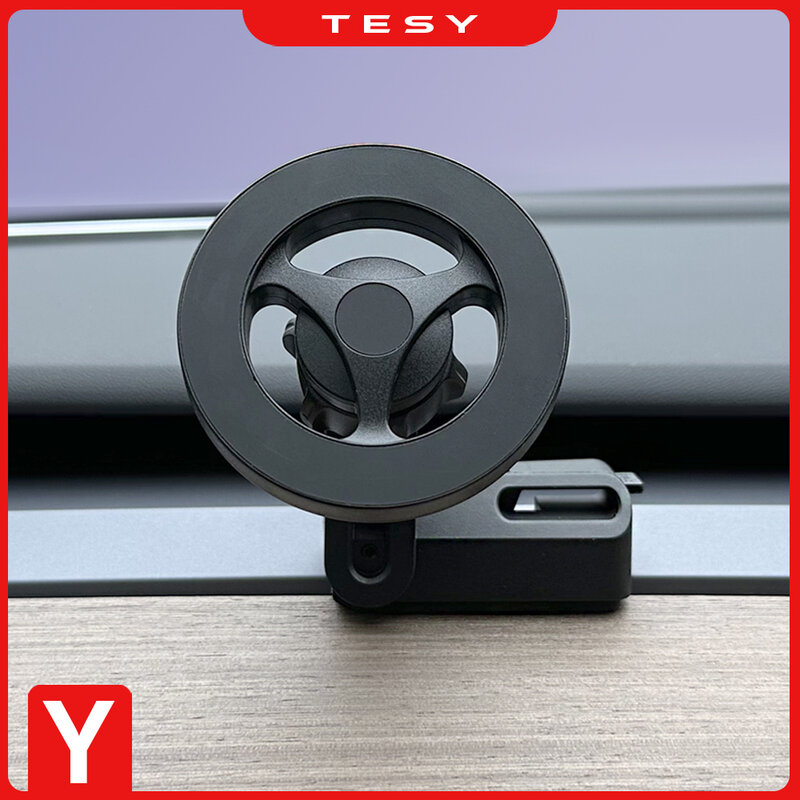Strong Magnetic Phone Holder For Tesla Model Y Magsafe for iPhone 14 13 12 Pro Max with Unique Design Air Outlet Base