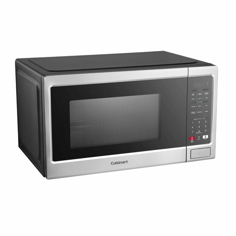 Compact 1.1 cu ft Microwave Oven for Small Kitchen Spaces
