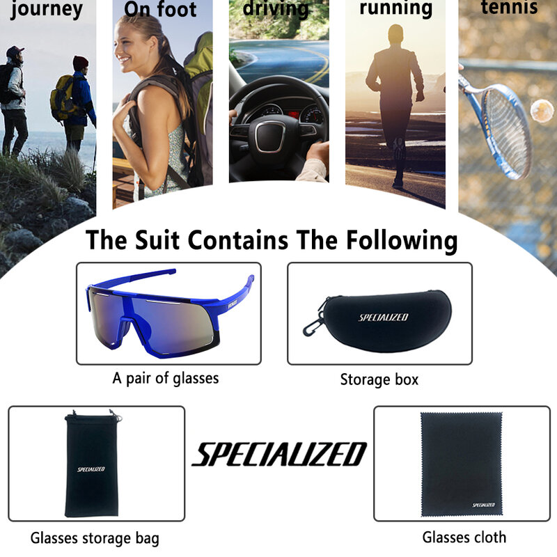 Специальные велосипедные солнцезащитные очки для мужчин и женщин, дорожные очки для горного велосипеда, спортивные очки для велоспорта на открытом воздухе, очки для пешего туризма