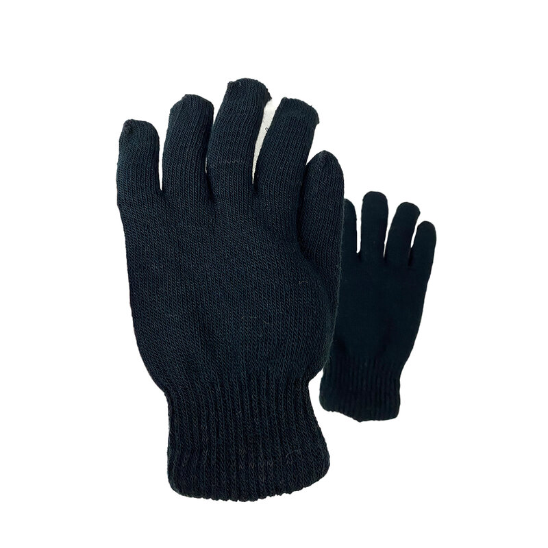 Rimiut Thick Knitted Men Winter Gloves Imitation cashmere Two Layer Causal Adult Gloves Male Mitten Thicken Wool Cashmere Autumn
