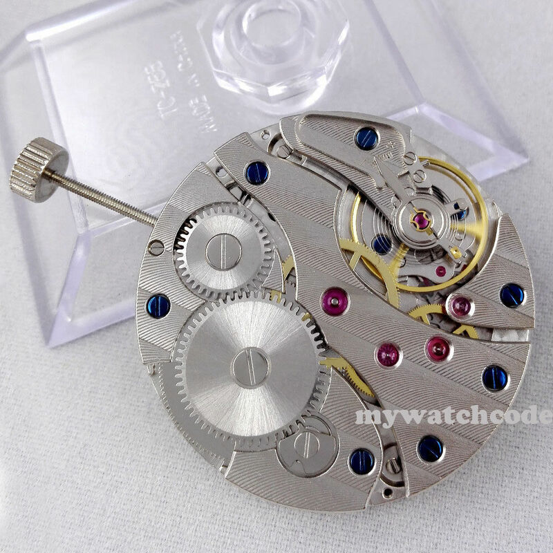 17 Jewels jam tangan mekanis leher angsa 6497 vitage putar tangan pria pergerakan M01