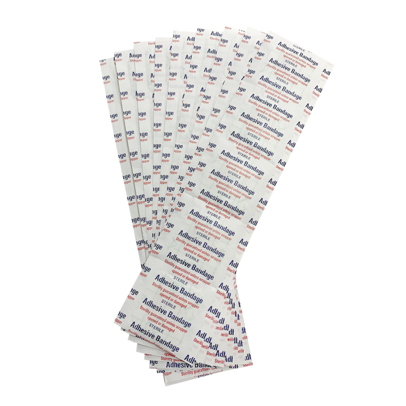 50PCS 38*38mm Transparent PU Waterproof  Wound Plaster Band Aid Adhesive Bandage Protective Sticker for Outdoor Home First Aid
