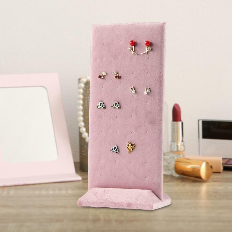 Ear Stud Stand Showcase Photography Exhibition Show Rack, Portable Ear Studs Organizer, Earring Display Holder for Tabletops
