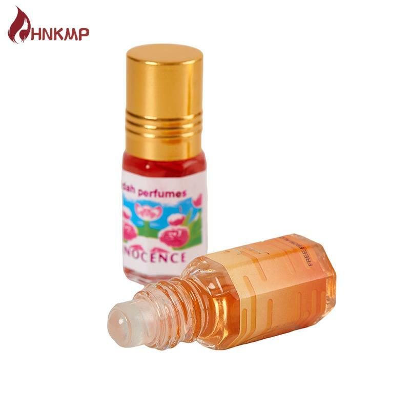 3ML Muslim Roll On Perfume Fragrance Essence Oil Body Scented Long Lasting Fragrance Alcohol Free Natural Floral Essential Oil