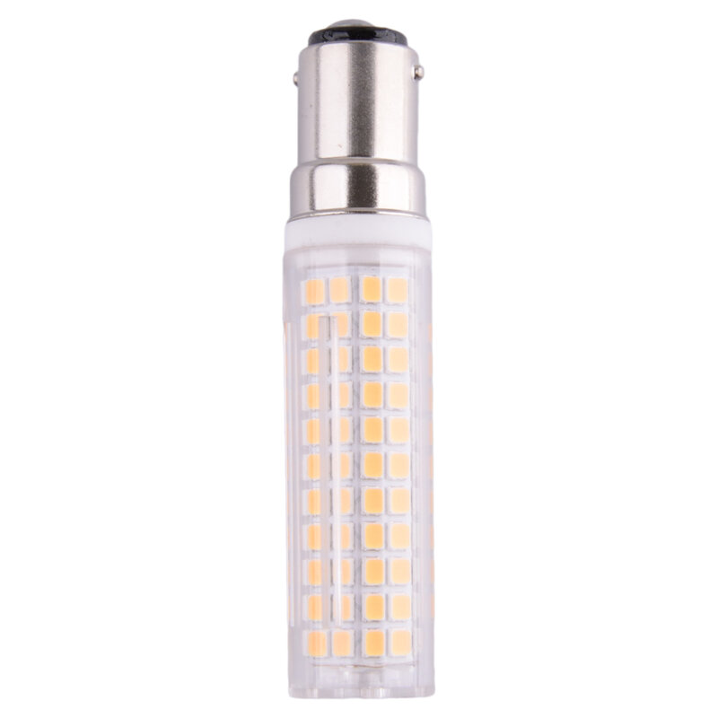 BA15D 세라믹 LED 라이트 램프 전구 베이어넷 베이스, 10W, 220V-240V, 2700K-3000K, 따뜻한 흰색, 136-2835SMD