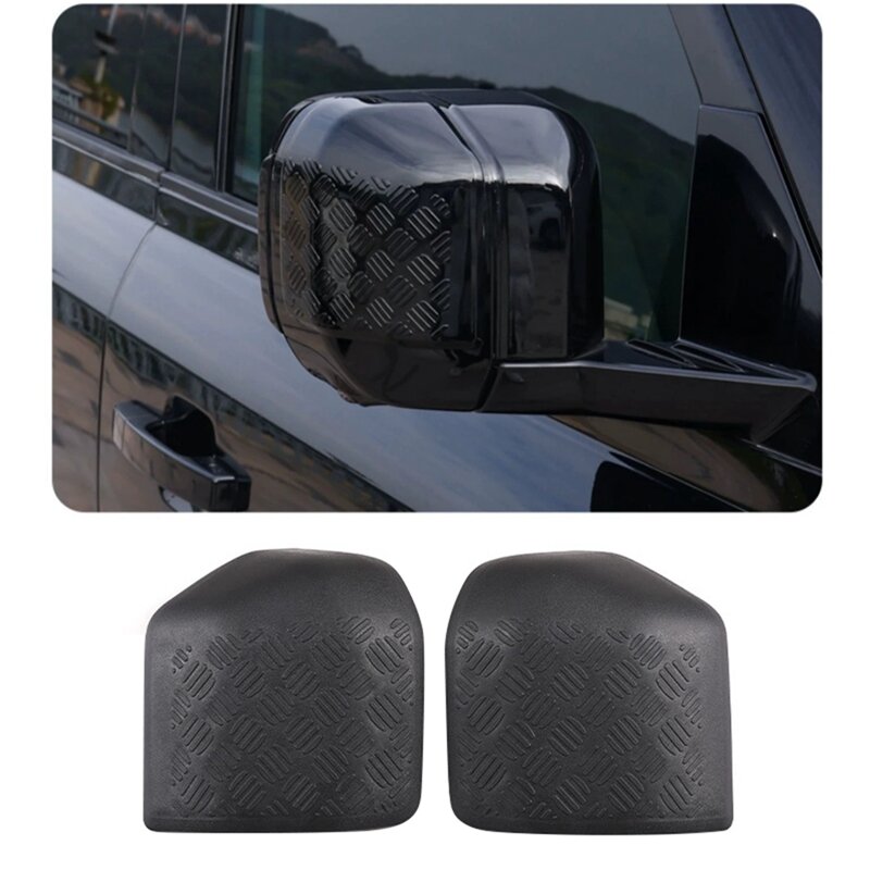 Car Exterior Rear View Mirror Cover Trim Accessories For Land Rover Defender 90 110 2020 2021 2022 2023
