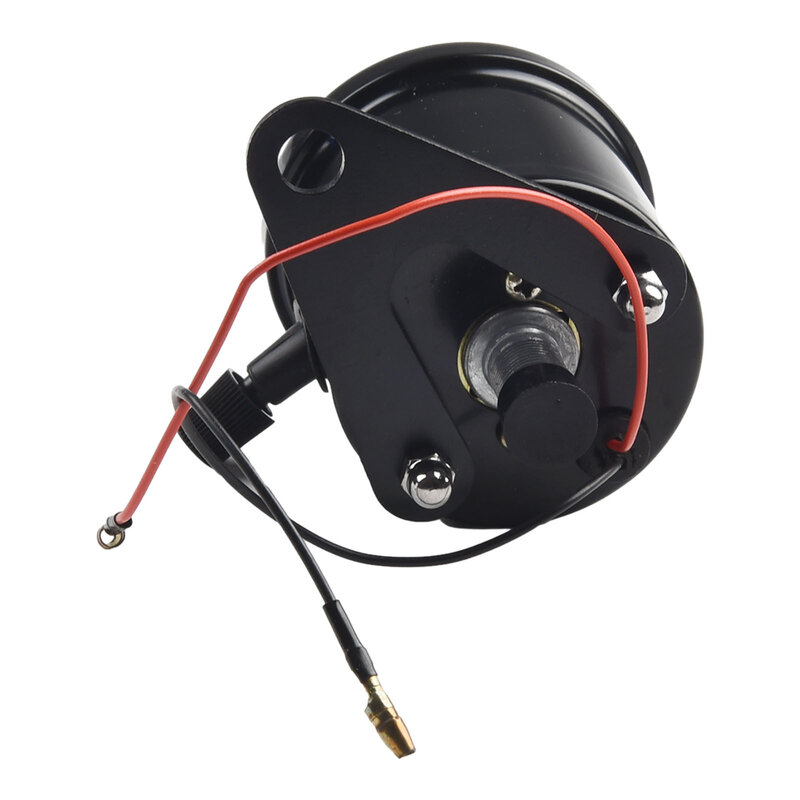 Universal Odometer Waterproof With Night Light Circle Long Lifespan Universal Speedometer Gauge Retro Small Instrument