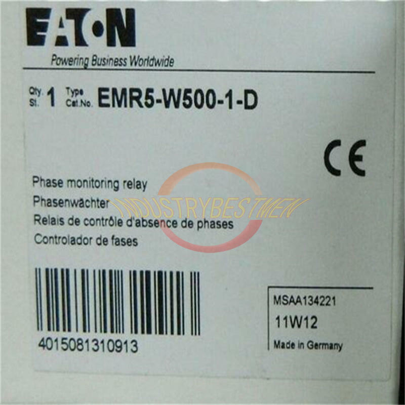1PC EATON Moeller EMR5-W500-1-D Phase sequence relay NEW