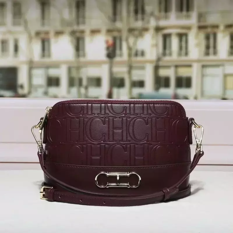Najwyższej jakości prawdziwa skóra luksusowa marka CHCH HCHC 2024 nowa moda jednolity kolor jeden torba na ramię Crossbody designerskie torby torebki