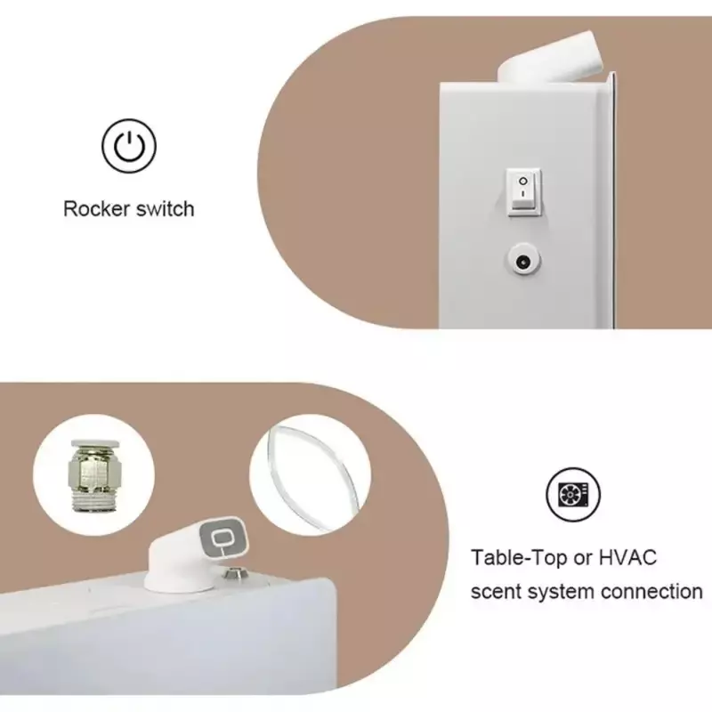 Smart Metal diffusore oli essenziali macchina per aromaterapia Dispenser KTV toilette Lobby attrezzature commerciali grande capacità 500ml