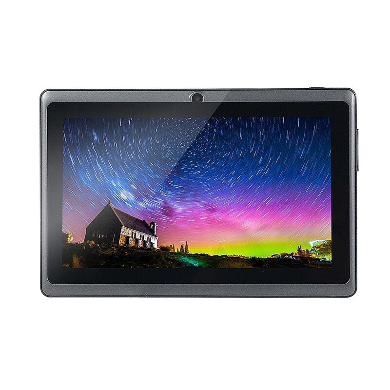 A33 Quad-Core Dual Camera Tablet, RAM DDR3, 2GB, 16GB ROM, Android 10, 1024x600 Pixels, 2500mAh, Li-ion Battery, 7 Polegada, nova chegada