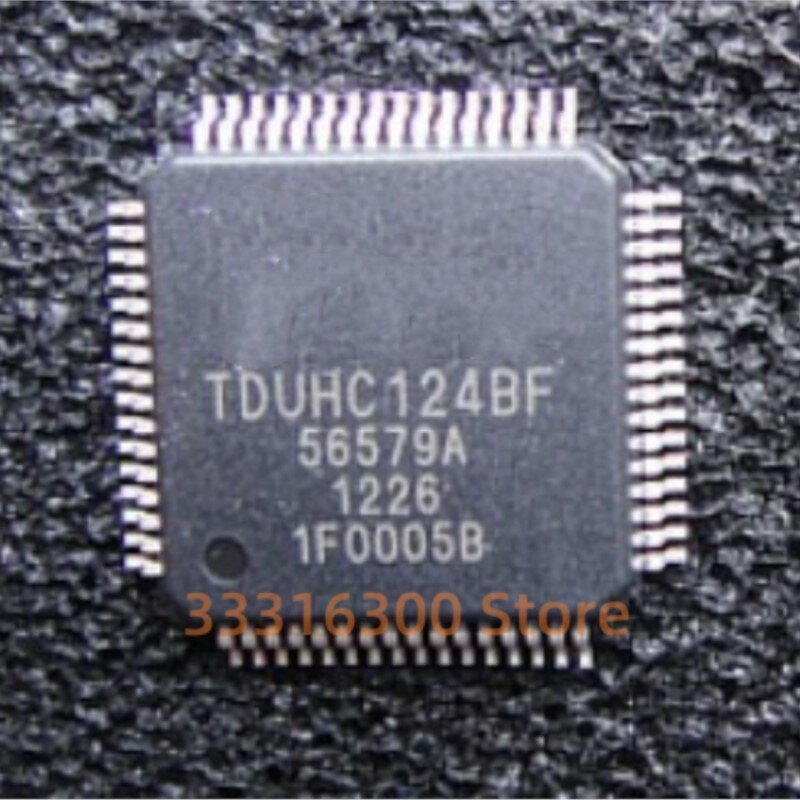 Chip IC microcontrolador, TDUHC124BF, QFP64, 5 piezas, nuevo