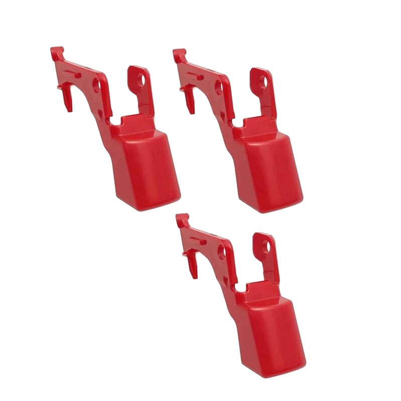 3 pezzi per pulsante interruttore V10 / V11 pulsante rosso per accessori per la manutenzione dell'interruttore Host dell'aspirapolvere