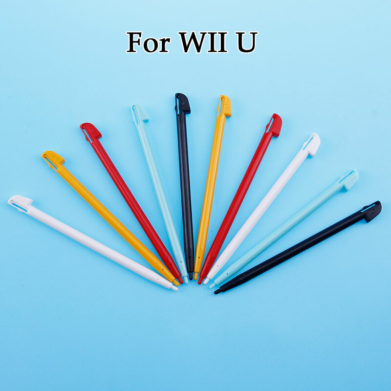 Lápiz táctil móvil para Nintendo Wii U, 1 piezas, 5 colores, ranura WIIU, lápiz óptico de plástico duro, consola de juegos