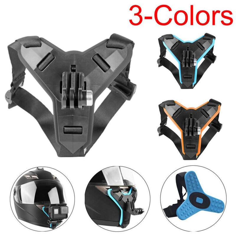 Brand New Durable Mount Strap Motorcycle Mount Shockproof Stand 100*100*90mm Chin Accessory Anti-skid For 5/6/7