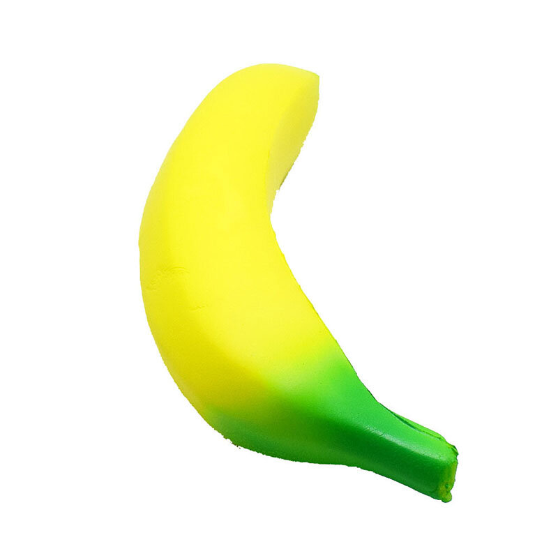 Antystresowe Squishy bananowe zabawki powolne rośnie Jumbo Squishy owoce wycisnąć zabawki śmieszne stress Reliever zmniejszyć ciśnienie Prop