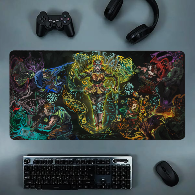 Children of Morta Large Mouse Pad Xxl Mousepad Gamer Deskmat Office Accessories Game Mats Desk Mat Gaming Mause Anime Pads Pc