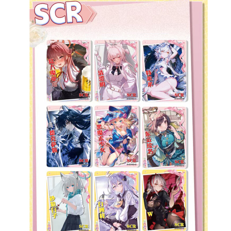 2024Goddess Story Card Collection Girl Party Anime Games Booster Box costume da bagno Bikini Feast Doujin Toys And hobby Gift
