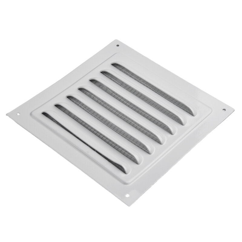 1PC Aluminum Louver Air Duct Vent Decoration Cover Grille Cover Square Ventilation Grille Insect Screen Cover Hardware