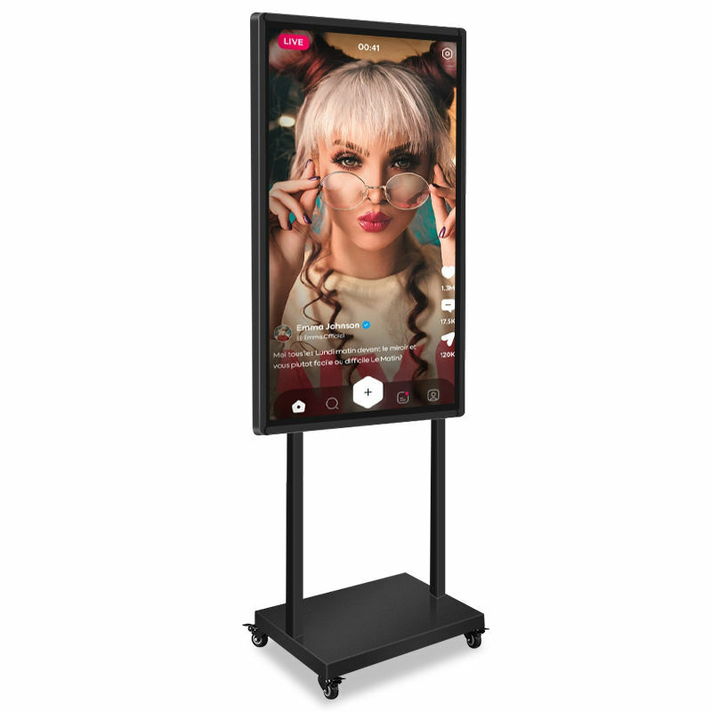 All in One Digital Android Tablet Computer PC with 32 43 47 55 Inch Touch Screen LCD Monitor for Live Streaming Broadcast