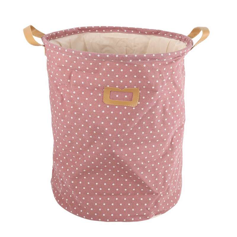 Wasserdichter Wäsche korb Geschenkt üte Kleidung Aufbewahrung skorb Home Kleidung Eimer Kinderspiel zeug Lagerung Wäsche korb rosa
