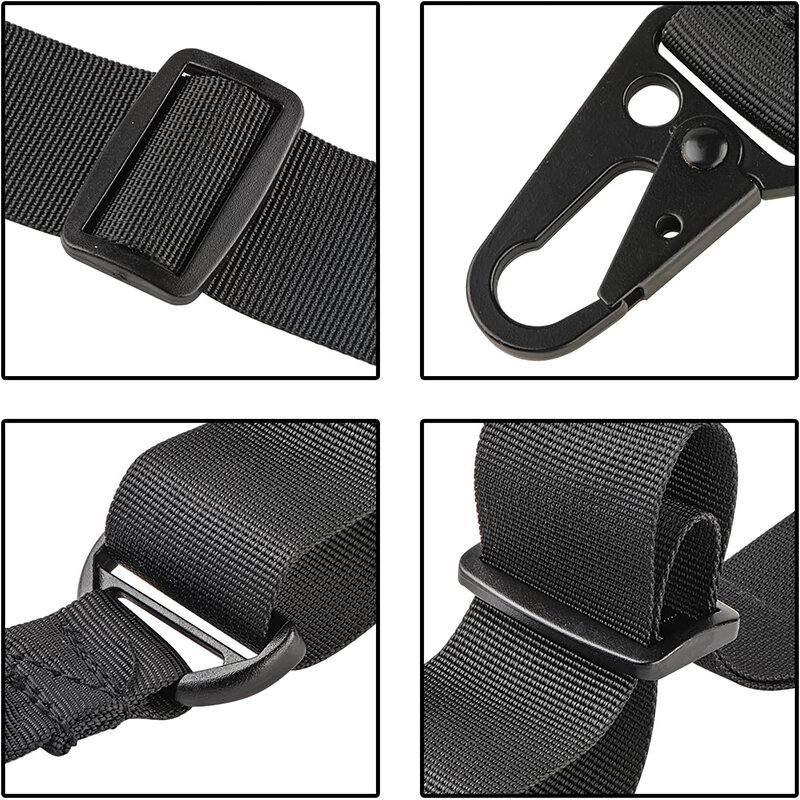 Tactical 3 Point Rifle Sling Strap Ar15 Shotgun Airsoft Gun Belt Paintball Braces Outdoor  Shooting Hunting Accessories