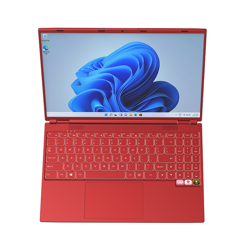 Nhiều Màu Sắc Đèn Nền Bàn Phím 16 Inch Intel Laptop N5095A RAM 12GB Kinh Doanh Netbook Windows 10 11 Pro Phiên Bản Nâng Cấp Máy Tính máy Tính Xách Tay