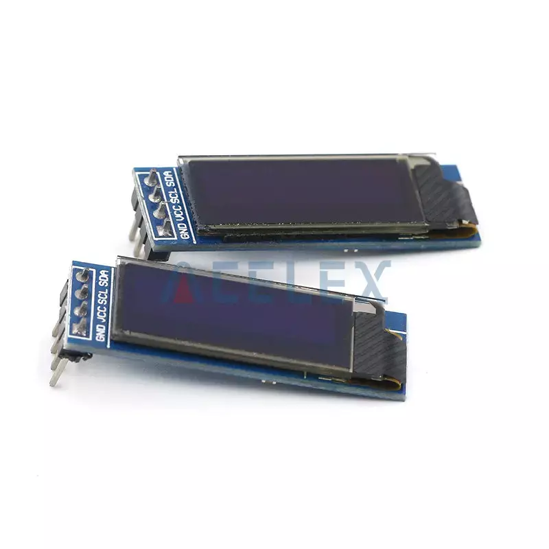 Module OLED blanc/bleu, écran OLED LCD, technologie de communication IIC, 0.91 pouces, 0.91 pouces, 0.91 pouces, X32