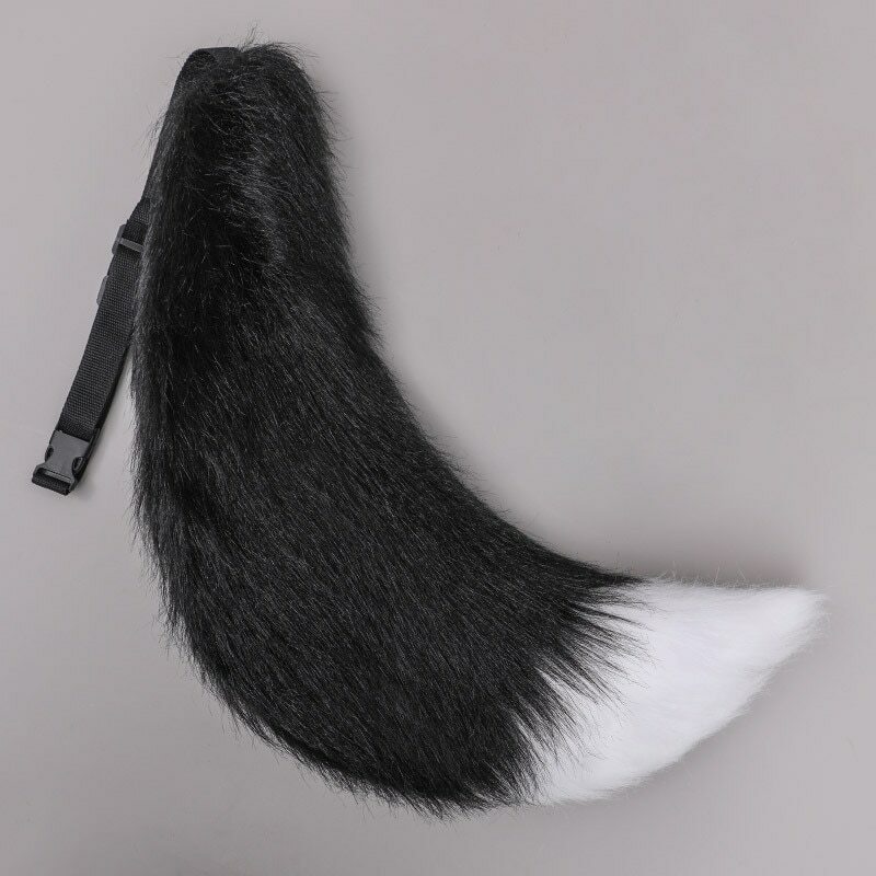 Handmade Plush Fox Tail Cosplay Costumes Props Wolf Tail