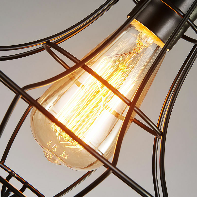 Mini Lampe LED Suspendue au Design Rétro Vintage, Luminaire Décoratif d'Nik, Idéal pour un Salon ou une Cuisine