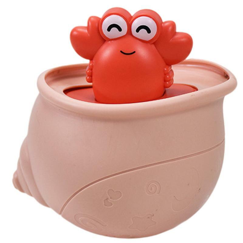 Juguete de baño para bebé, rociador de agua con forma de cangrejo, ducha rociadora, regalo para niños