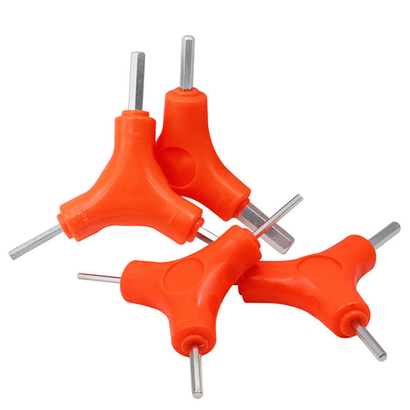 IMABike-Clé hexagonale trijumeau résistante à l'usure, outils à main, coordonnante, 3 en 1, entretien