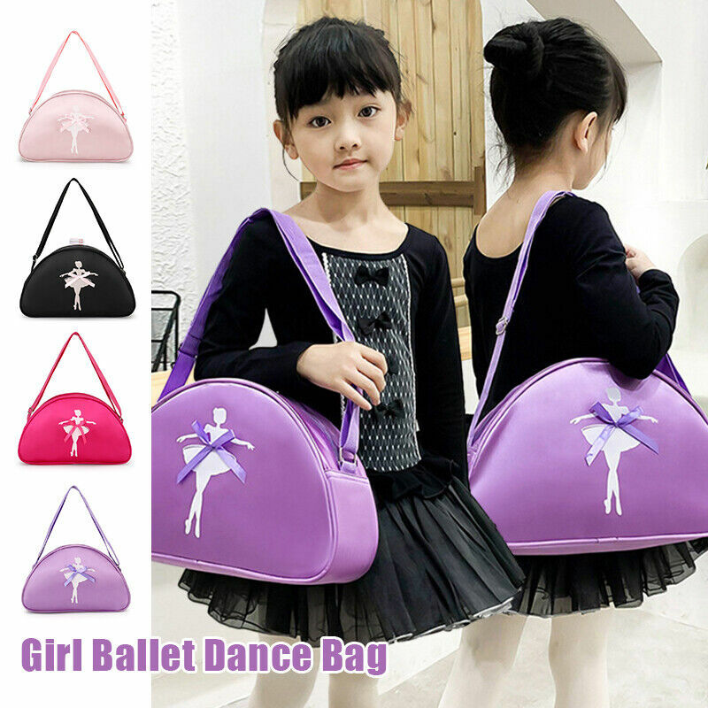 Children's Ballet Dance Bags Handbag Latin Ballet Book Bag Shoulder Bag for Girls' Cute Waterproof Princess Dance Bag Tote Bag