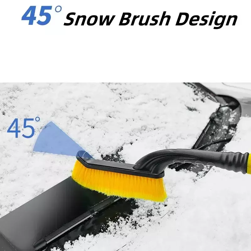 Pala de nieve Universal para coche de invierno, herramienta de raspador de hielo de descongelación de parabrisas, eliminación de nieve de vidrio multifuncional