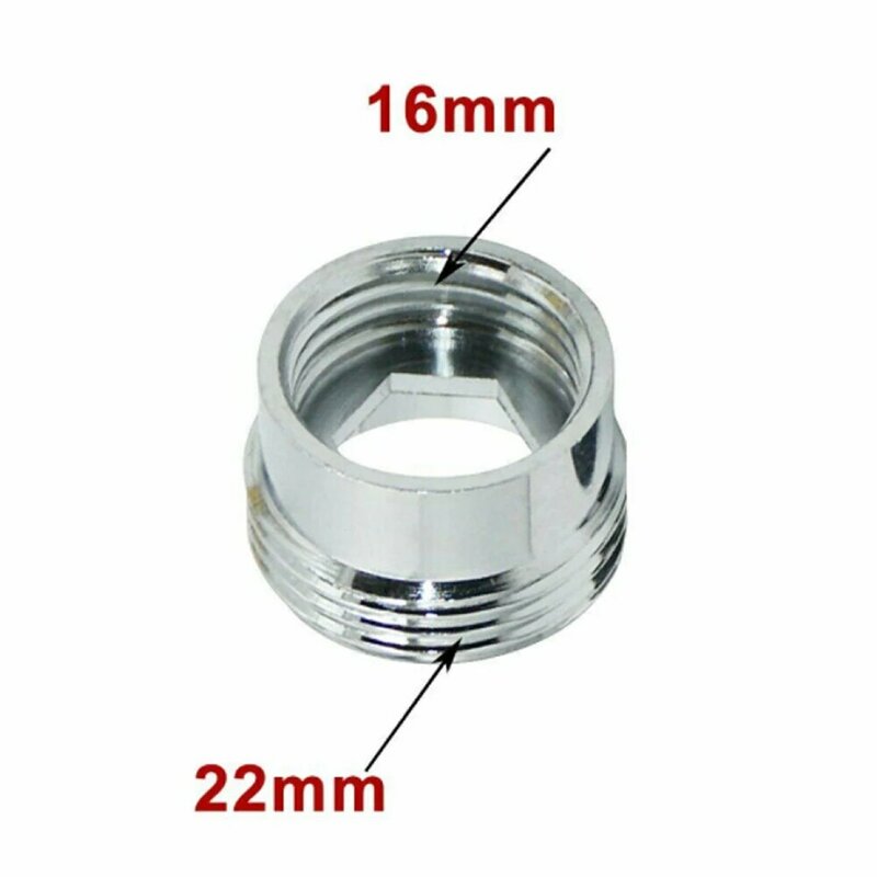 16/18/20Mm Ke 22Mm Thread Tap Connector Purifier Accessories Silver Water Tap Adapter Faucet Joint Home Repair Tool