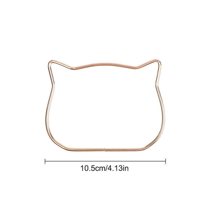 1pc Tasche Griff Hardware Zubehör runde Bärenkopf Katzenkopf Quadrat tragen Ring tragbare Ersatz Handtasche Gepäck Mode DIY