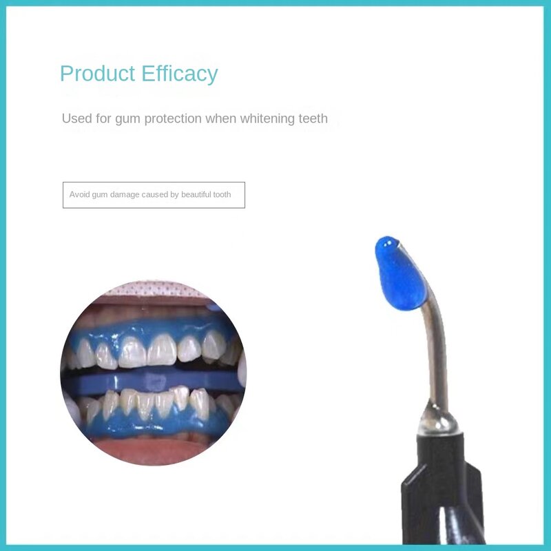 5pcs Professional Teeth Whitening Gingival Barrier /Dental Gum Dam Teeth Whitening Gum Protector Gel 3ml