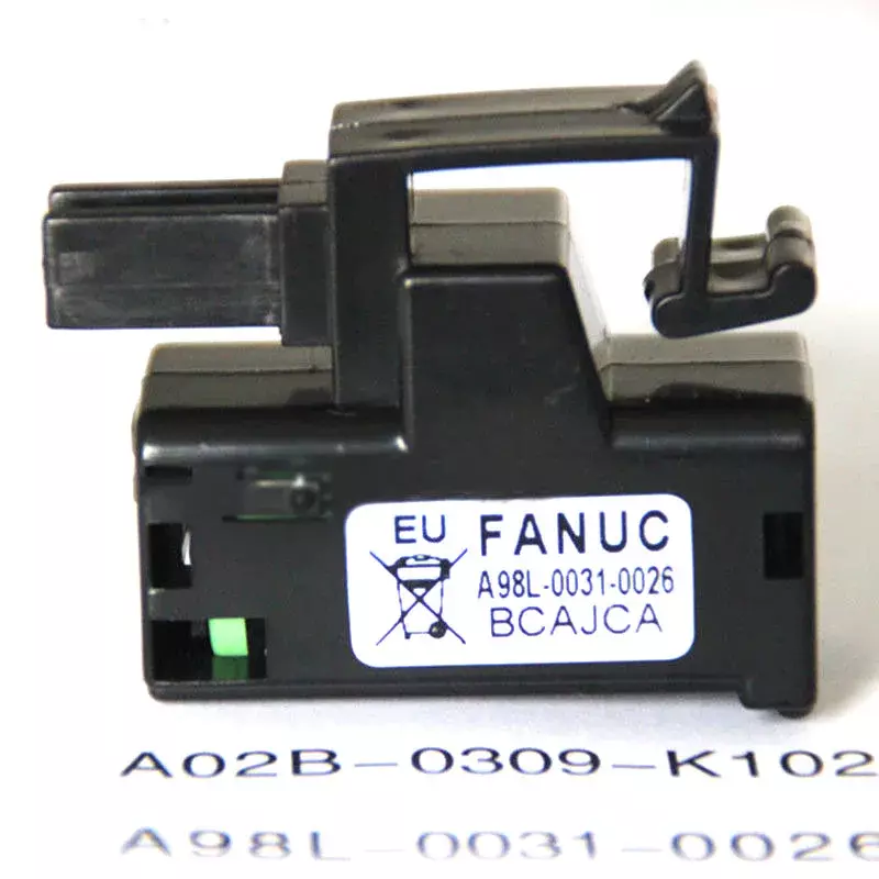 Paquete de batería Industrial piezas PLC para Fanuc CNC PLC, sistema Industrial, A98L-0031-0026, 3V, 1750mAh, lote de 10 A02b-0309-k102