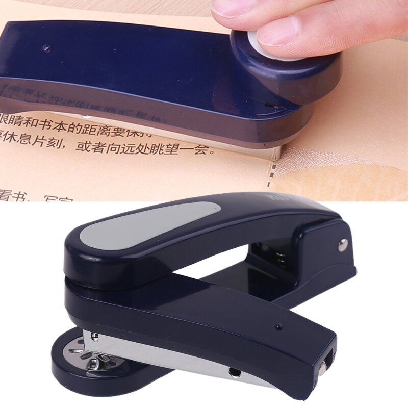 360 Degree Rotary Stapler 2-25 Sheets A4 Paper Capacity Bookbinding Machine Manual Binding Supplies for Office Home School