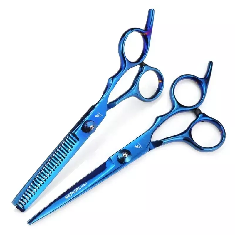 6 polegada tesoura de dente plana tesoura para barbeiros e cabeleireiros especial fina tesoura para desbaste cortes de cabelo e cabelo