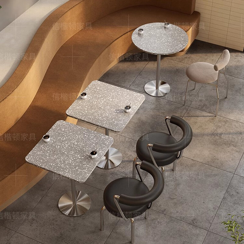 Tavolino da caffè quadrato di design da Pub tavolini da caffè rettangolari riscaldati da tè di lusso Salon Muebles family mobili nordici
