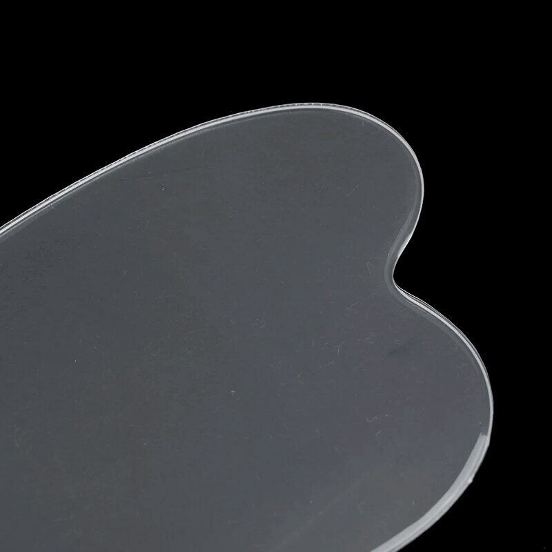 Almohadilla reutilizable de silicona para el pecho, Parche de eliminación transparente para el cuidado de la piel, tratamiento antiarrugas en forma de mariposa, 1 piezas