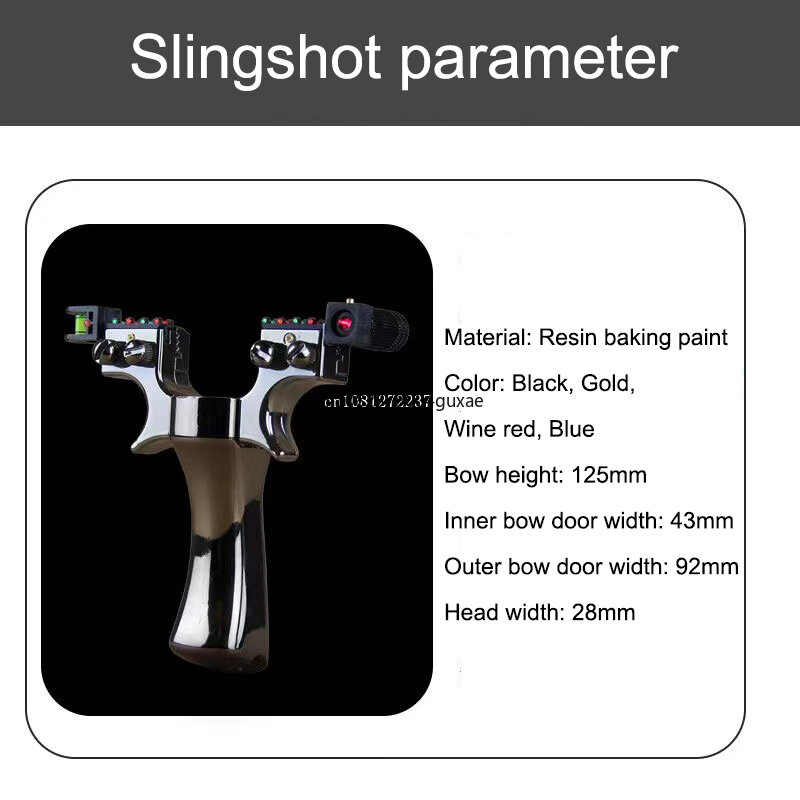 Slingshot com Laser Spirit Level, Fast Press Bow Catapult, Esportes ao ar livre, Caça Acessórios, Alta Precisão, Slingshot