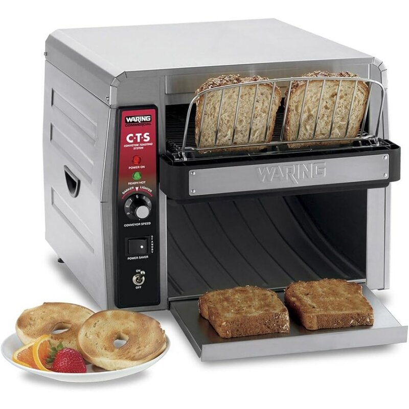 Коммерческий тостер Waring CTS1000 Coneyer, 450 ломтиков в час, 120 В, 1800 Вт, 5-15 цветов