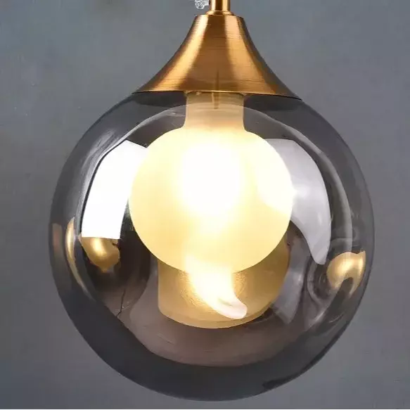 Современная светодиодная настенная лампа со стеклянными шариками, Золотое Бра В скандинавском стиле, комнатное освещение для гостиной, спальни, кухни, прикроватная лампа, декоративное освещение