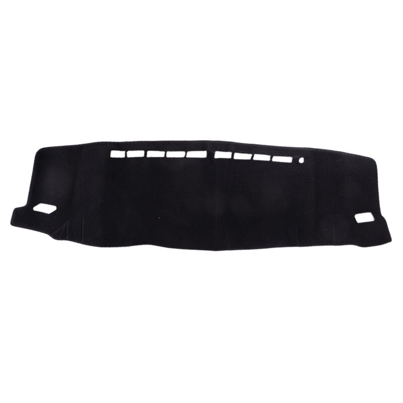 Rutsch feste Dash Mat Armaturen brett Abdeckung Schutz Linkslenker schwarz Polyester fit für Toyota Fortuner Geländewagen 2013-2016 2015 2019