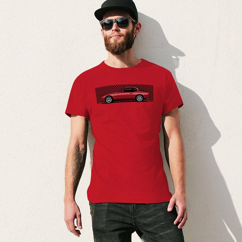 Camiseta clásica de coche deportivo alemán para hombre, ropa hippie de secado rápido, fruit of the loom
